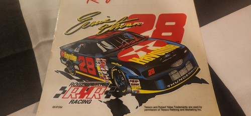 Vintage Race Day Aufkleber #28 Ernie Irvan drei Stickerbogen statisch haftend - Bild 4 von 6