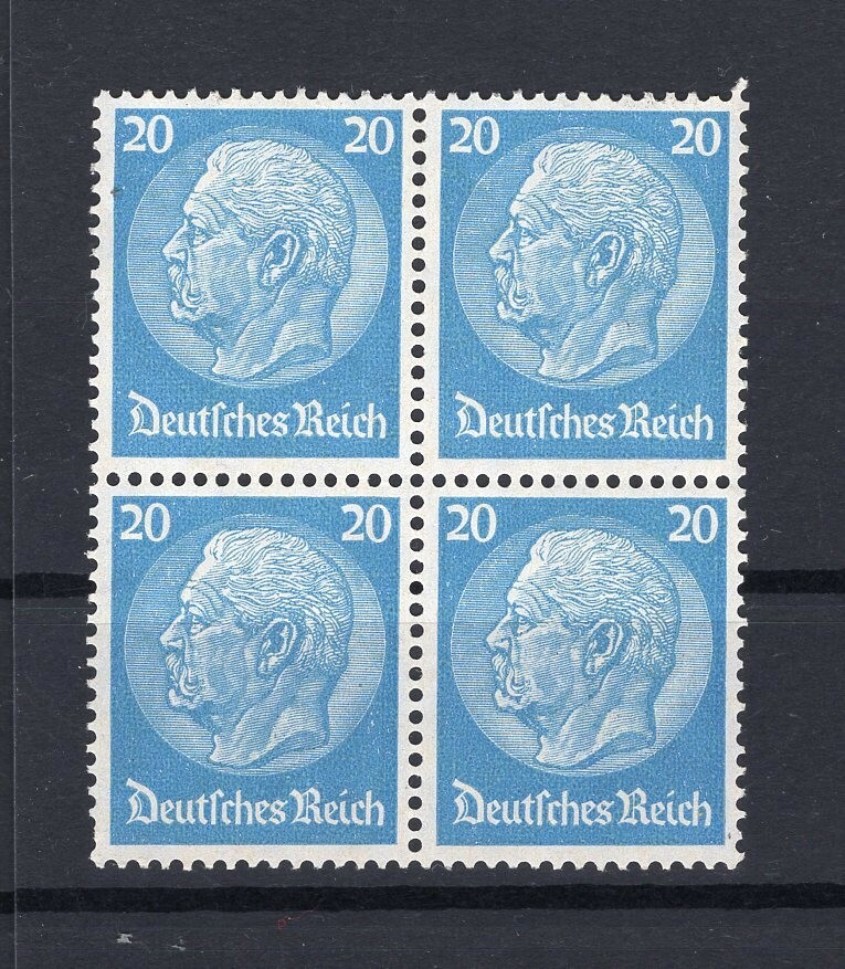 Dr-3.Reich 521 block of four** MNH mint never hinged (74084
