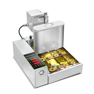 Kolice 90% New 4 Rows Production Donuts Frying machine, Mini Doughnut Maker