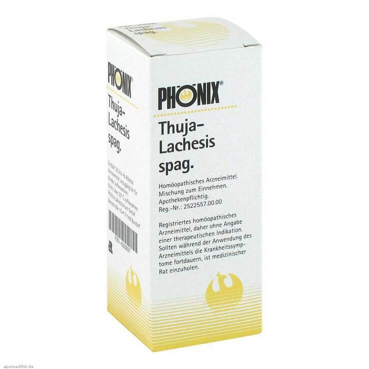 Phönix Thuja lachesis spag. Tropfen · 50 ml · PZN 04223837
