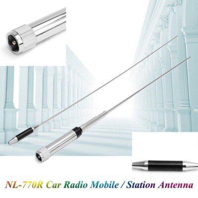 Hochleistungs Dualband VHF/UHF Auto Mobilfunk Antenne NL 770R 144/430MHz 200W