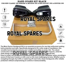 HAND GUARD KIT BLACK FIT FOR RE NEW CLASSIC/BULLET 350 & METEOR 350 & HUNTER 350