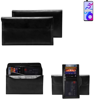 Handyhülle für Coolpad Cool 6 Schutz Hülle + Handy Tasche schwarz