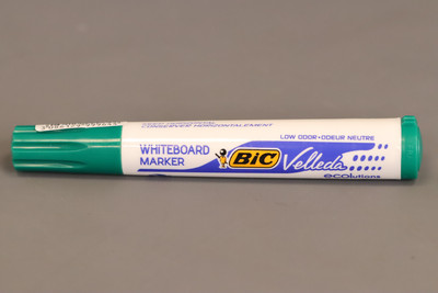 Bic Velleda 1701 Ecolutions  Whiteboard Pens, Green Pack of 12 Dry Erase Pens