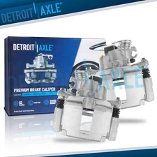 Pair Rear Brake Caliper w/ Bracket for Ford Explorer Flex Taurus Lincoln MKS MKT