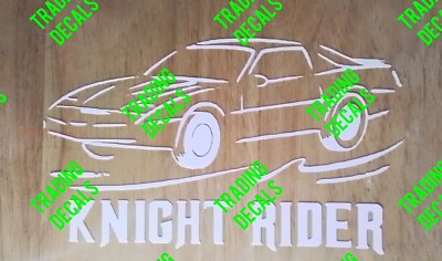 Knight Rider Decals KNIGHT INDUSTRIES KITT Sticker • Knight Rider • KITT • Custom Decal | eBay