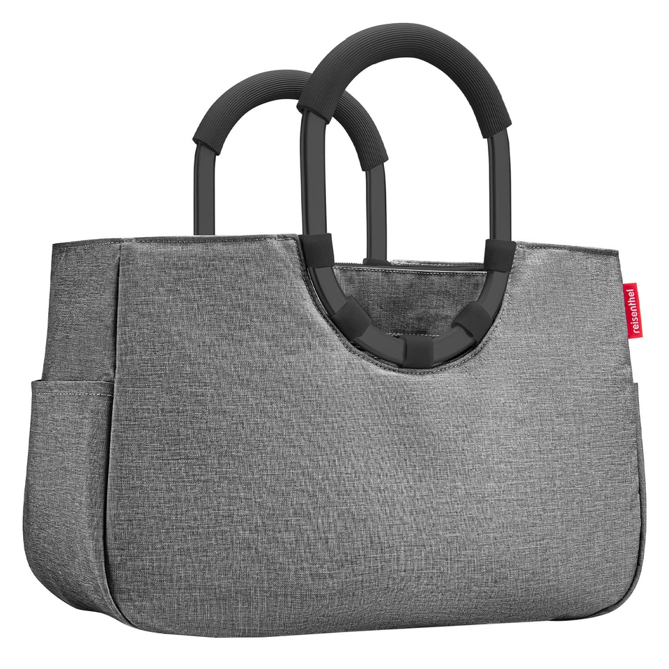 reisenthel loopshopper M frame twist silver Handtasche Tragetasche Einkaufskorb