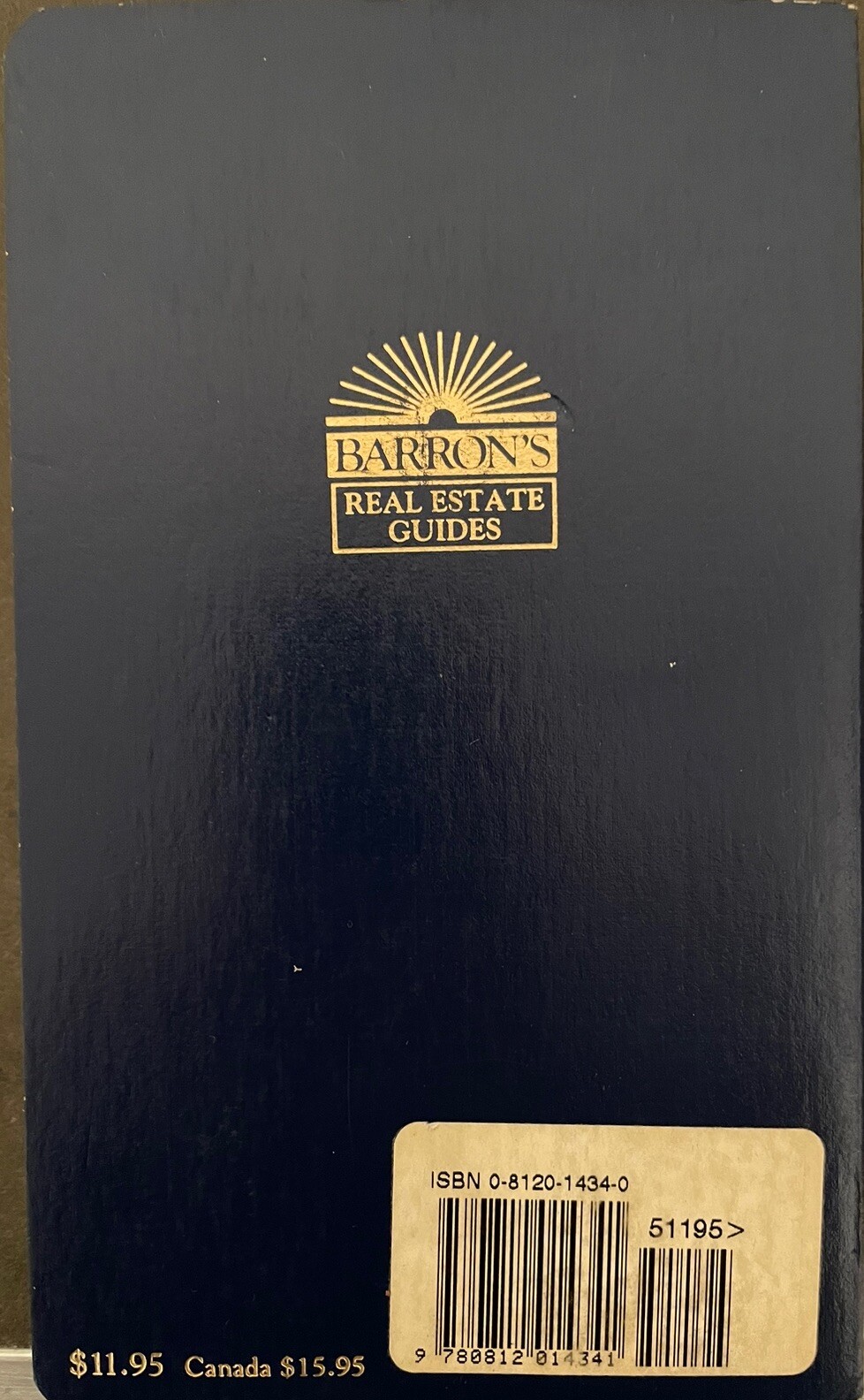 Barron's Real Estate Guides Ser. Dictionary of Real Estate Terms by