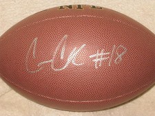 Connor Cook Signed Football Michigan State Spartans COA