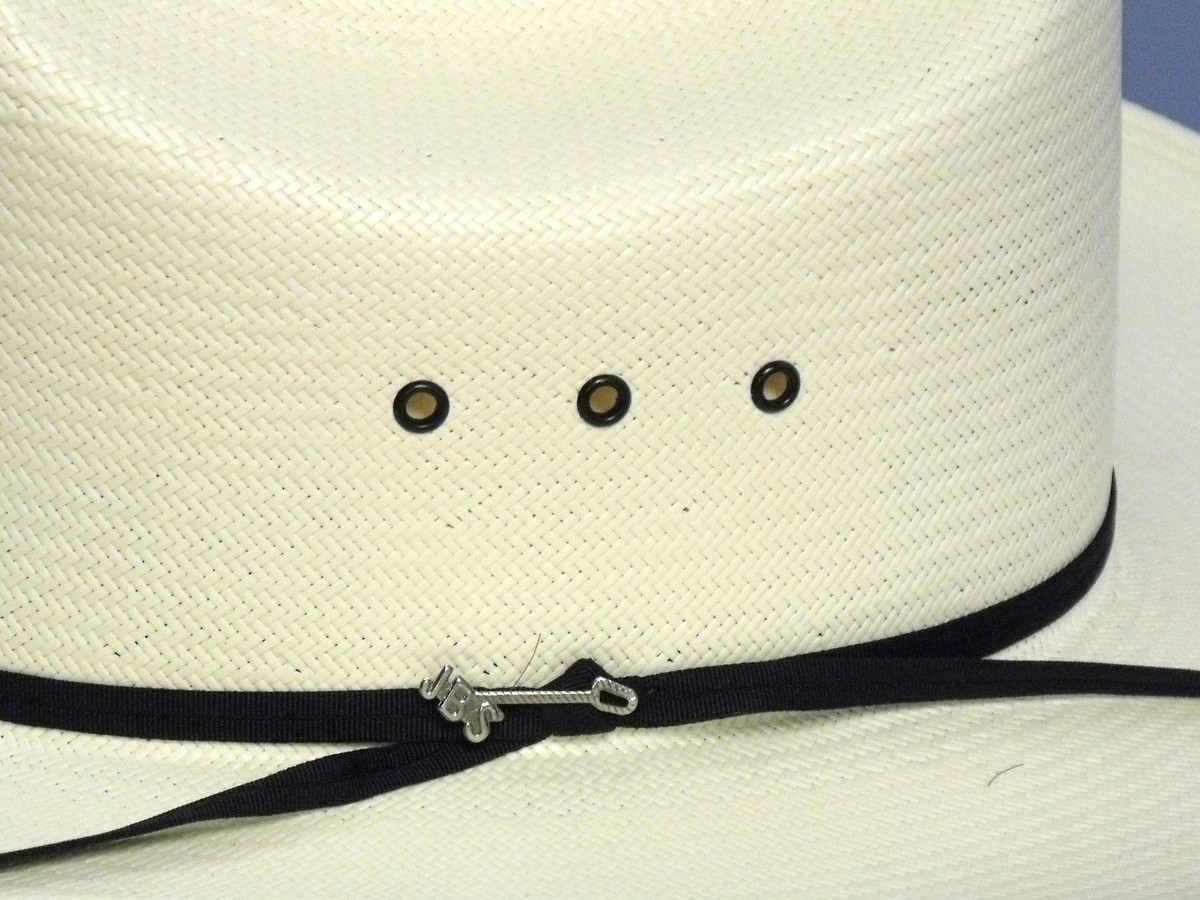 STETSON 10X RANCHER SHANTUNG PANAMA STRAW COWBOY WESTERN HAT