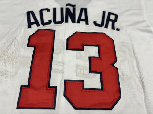 New XXLarge Ronald Acuna Jr Atlanta Braves Jersey - Picture 7 of 9