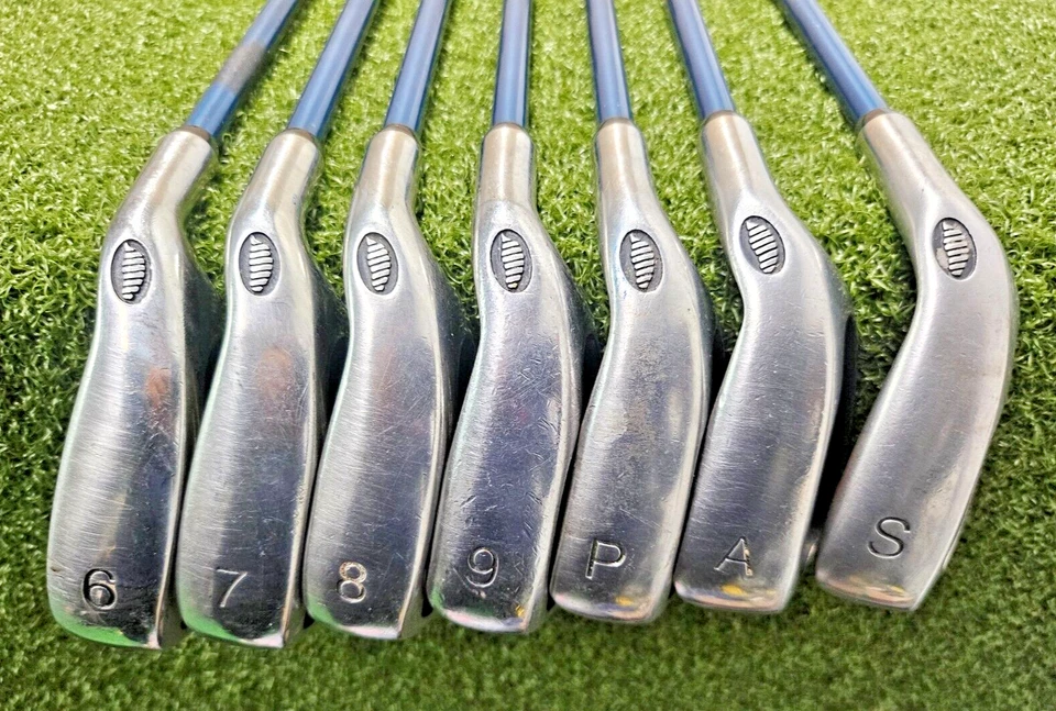 Набор айронов Turbo Power Steel Plus XP-8 6-PW+GW+SW/Reg графитовые НОВЫЕ РУЧКИ jd6176 - Изображение 2 из 4