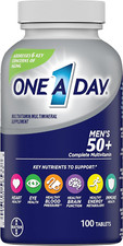 ONE a DAY Men  s 50 Multivitamins, Supplement with A, C, D, E and Zinc for Immun