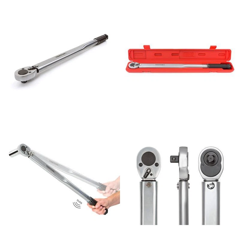 Tekton 24340 1 2 Inch Drive Click Torque Wrench 25 250 Ft. Lb. 33.9 338.9 Nm