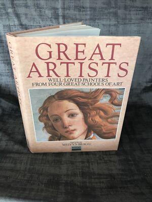 Great Artists Forward By Melvyn Bragg HB DJ 1987 Marshall Cavendish