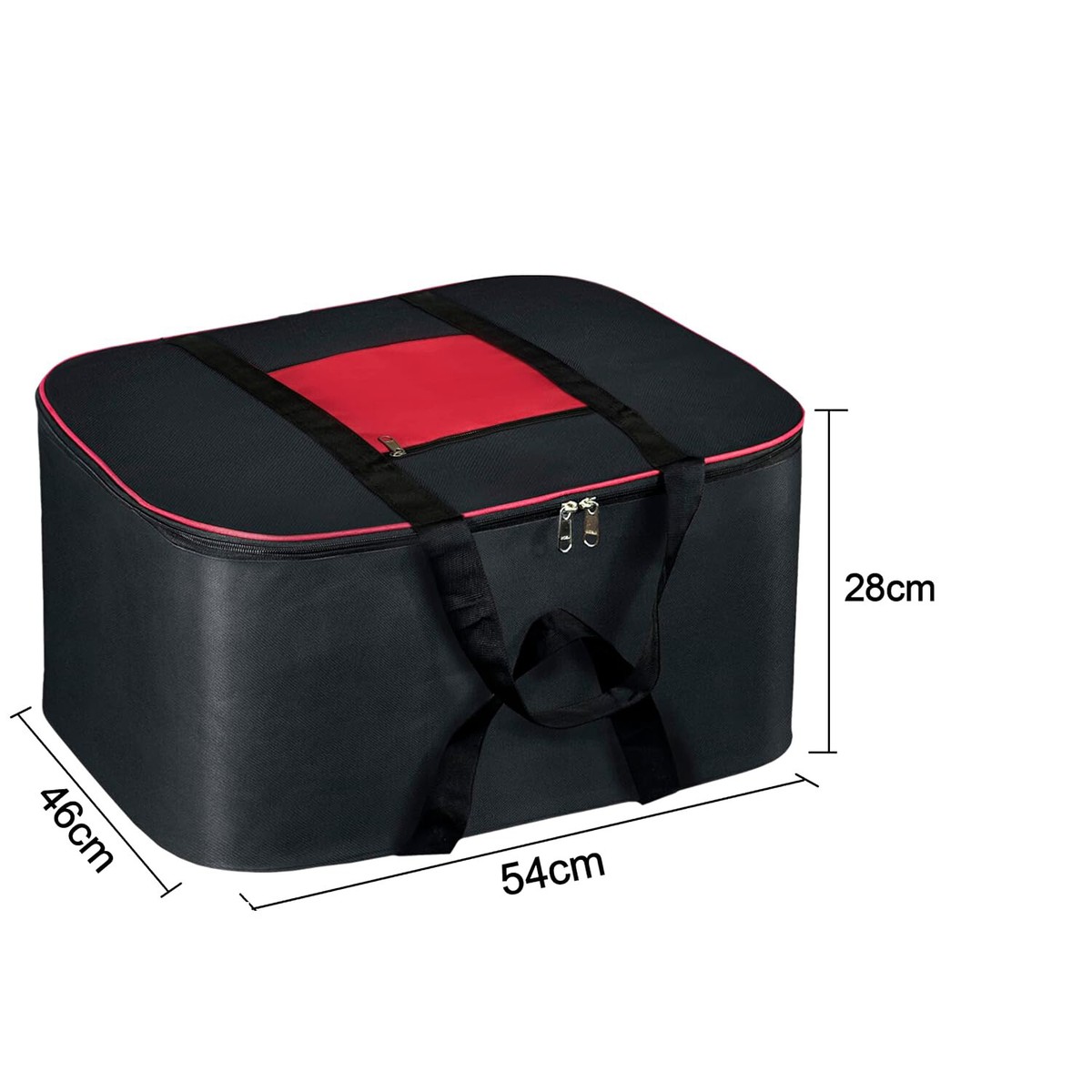 Nylon Multi-Purpose Jumbo Storage Bag With Zipper (54x46x28