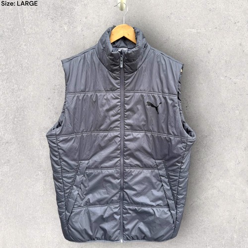 Puma sleeveless puffer vest jacket Size Large