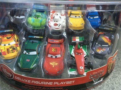 cars deluxe figure playset