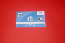 2010 WORLD CUP MEDIA PASS TICKET BELGIUM V ALGERIA