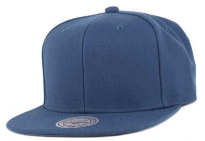 Mitchell & Ness Navy Blue Blank Snapback Cap EU930 Dunkelblau Kappe Basecap Mens