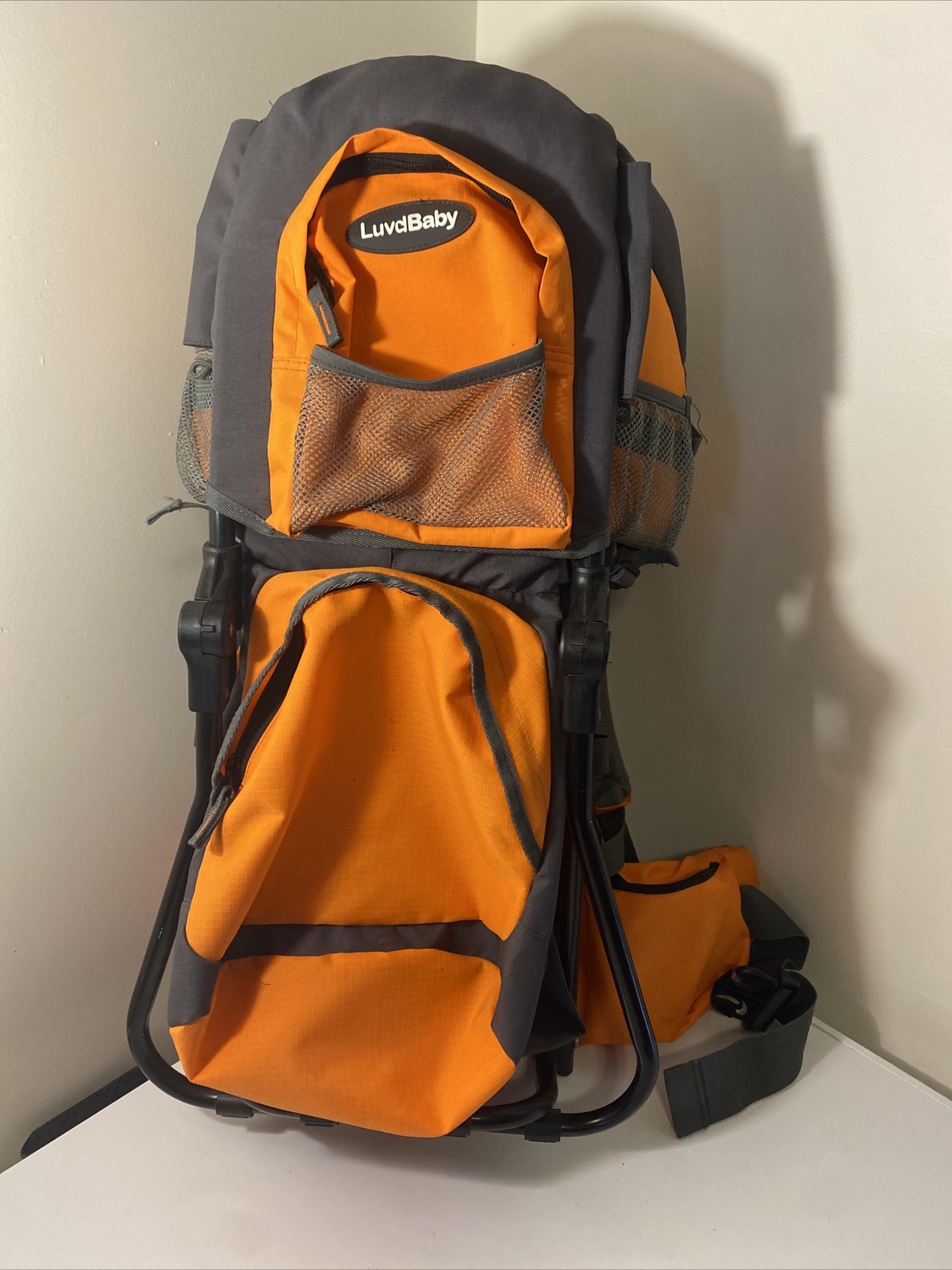 Luvdbaby Baby Carrier Travel Backpack Premium Orange Hiking Outdoors.-image