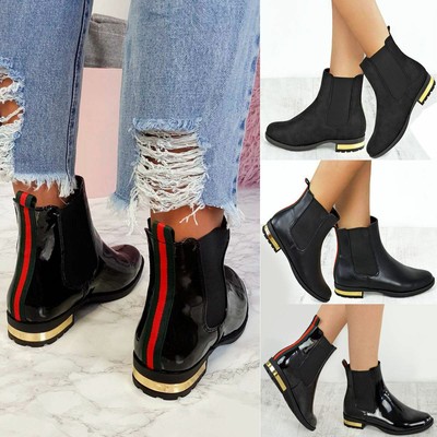 smart flat boots