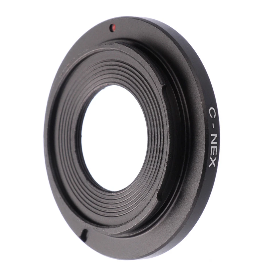 C-NEX Adapter Ring For C Mount Movie Lens to SONY NEX E Mount A6000 A5000 Camera - Image 3 of 4