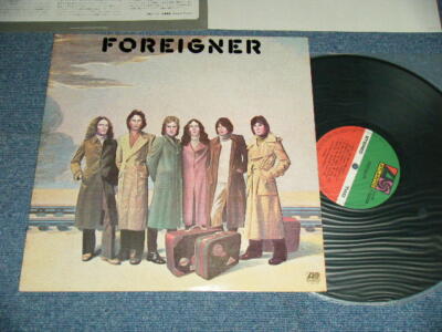 FOREIGNER Japan 1977 1st Press P-10376A NM LP FOREIGNER 1st Debut