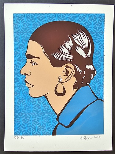 FRIDA KAHLO + EMILIANO ZAPATA #1 Signed Screenprints Honor MEXICAN Culture Icons - Picture 3 of 6