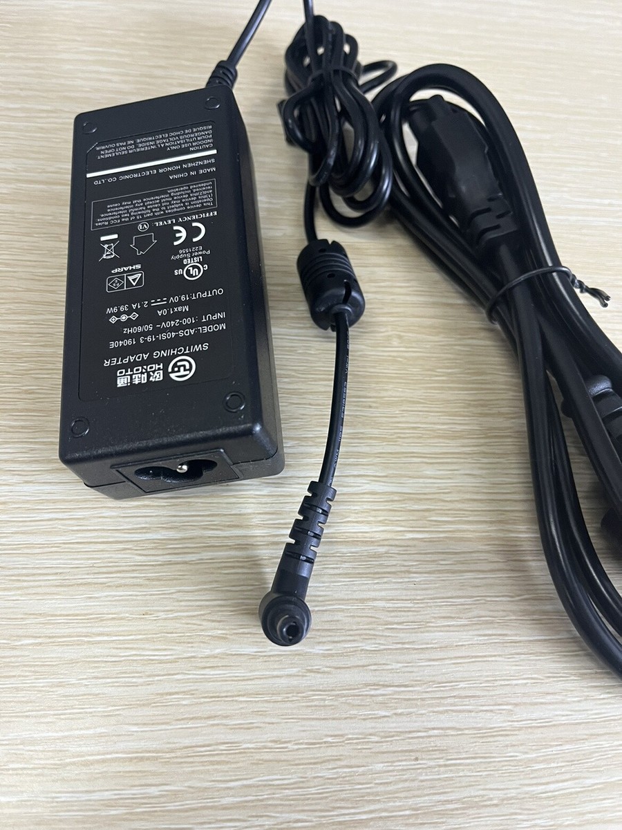 Genuine Hoioto ADS-40SI-19-3 1904 19V 2.1A AC Adapter Power Supply