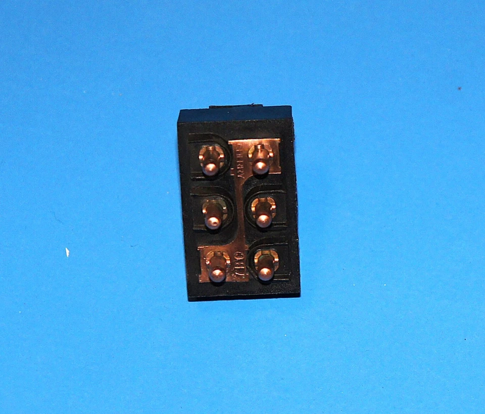 Lincoln Continental Mark IV Mark V 1973-83 OEM interruptor de ventana eléctrica 6 pines Foto 3 de 3