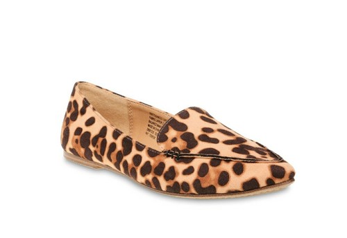 leopard print flats wide width