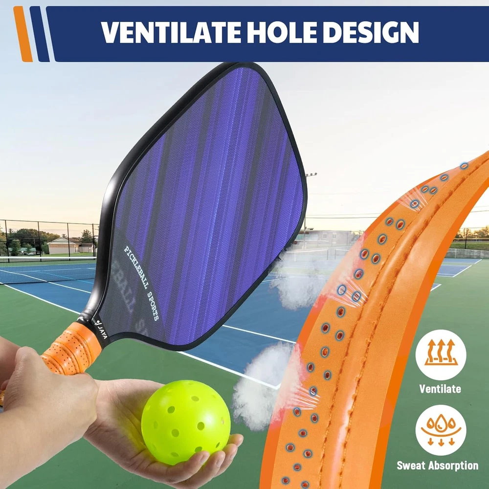 Pickleball Paddle Grip Tape, Pack of 5 Pickleball Overgrip Wrap, Multicolor