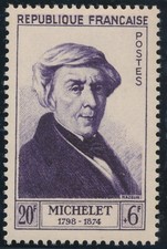TIMBRE FRANCE 949** Michelet  1953