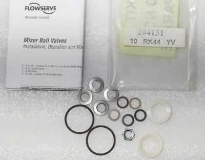 FLOWSERVE 10 RK44 YV REPAIR KIT BALL VALVE