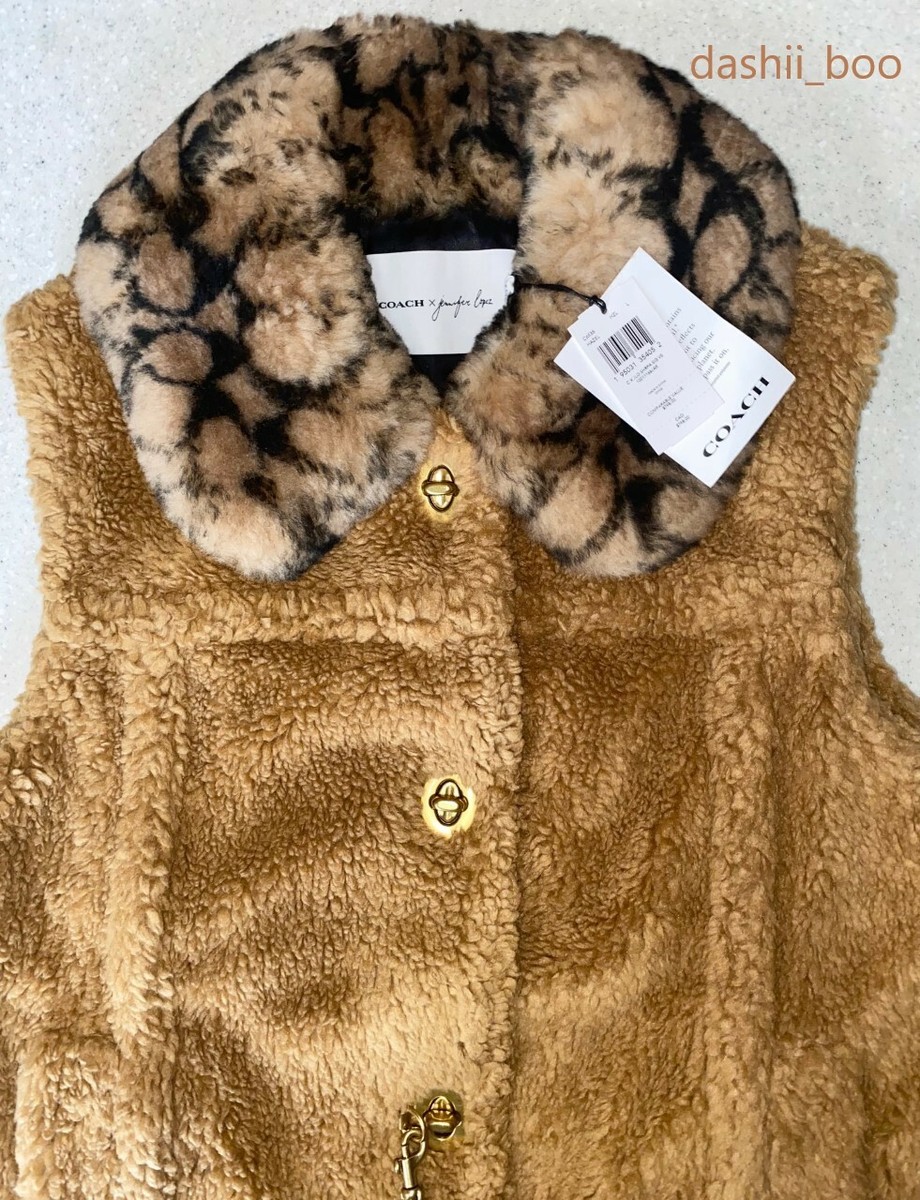 SHEARLING コート Men's Black Shearling Sheepskin Vintage Leather Jacket Size