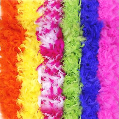 Kostüm Kostüm Zubehör Feder Boa Tanz Burlesque Junggesellinnenabschied Deko 2 Meter