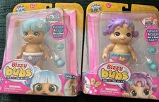 Little Live Bizzy Bubs We Love To Play Set Of 2 Walk Talk Collect Purple/Blue