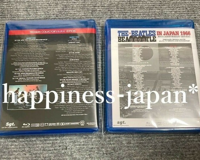 Beatles In Japan 1966 50th & Let It Be 2017 Premium Edition Blu