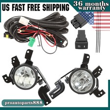 For 2007-2009 HONDA CRV CR-V Clear Fog Light Lamp W/BEZEL+SWITCH