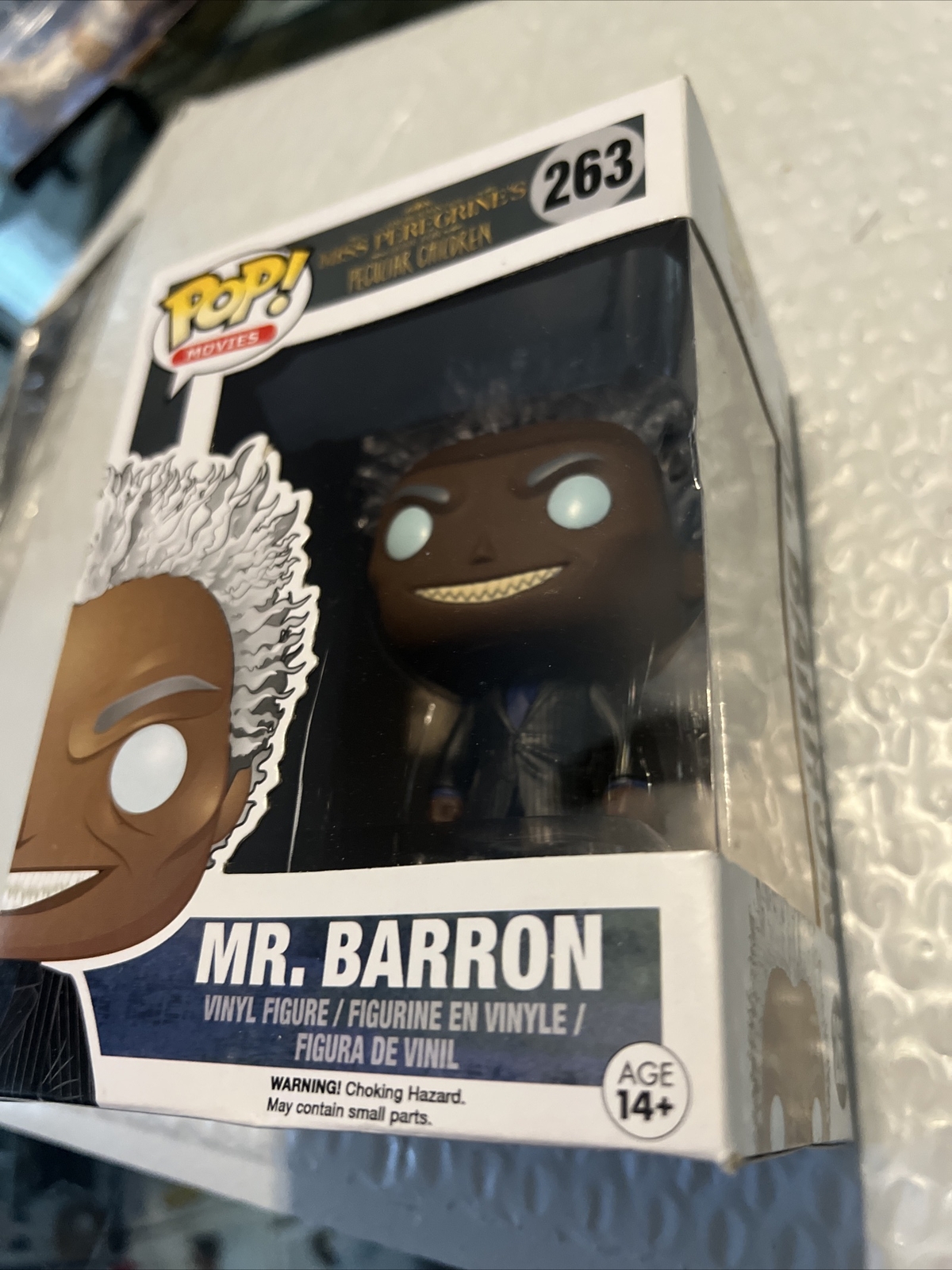Funko Pop! Miss Peregrines Home For Peculiar Children Mr. Barron Wear Box