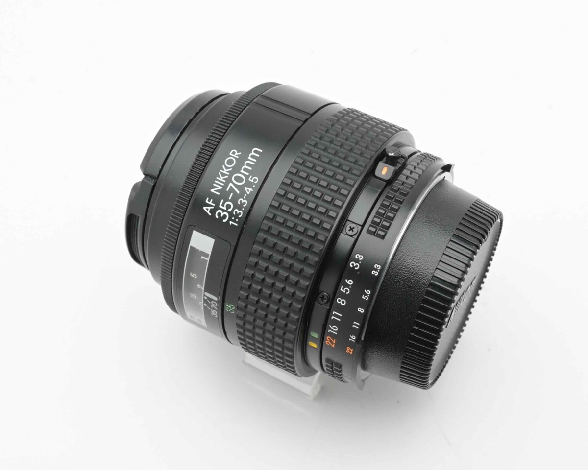 Nikon AF NIKKOR 35-70mm f/3.3-4.5 Zoom Lens Caps Full Frame FX