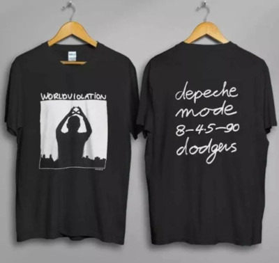 Vintage Depeche Mode 1980 Worldviolation T-Shirt