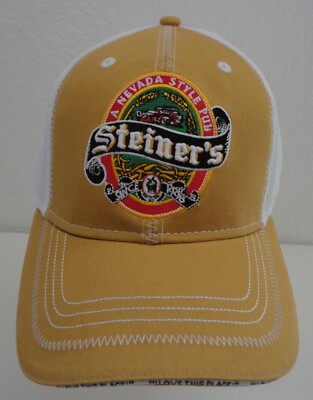 Steiner's A Nevada Style Pub 21st Anniversary Baseball Hat New L/XL