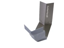 1 - Aluminum 5 - Inch Gutter Outside Strip Miter Color White