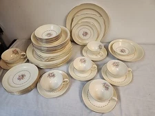 VTG Paden City Pottery 42 PCS  USA CHINA  PCP32 SERVICE FOR 6  PLATES BOWLS CUP