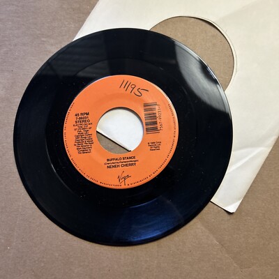 Neneh Cherry Buffalo Stance 1988 Version Orange Label
