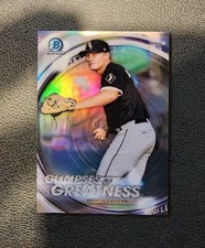 🔥Andrew Vaughn 2020 Bowman Draft Glimpses of Greatness Refractor /250 #GOG-AV🔥