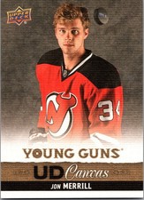 2013-14 Upper Deck UD Canvas #C236 Jon Merrill YG RC Young Guns Rookie