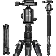 Carbon Fiber Camera Tripod, 360 Degree Ball Head
